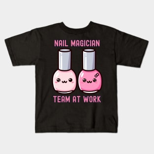 Nail Artist Team Kids T-Shirt